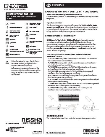 <p>ENDOtube - Tubing for Washbottle with CO2 Tubing</p>